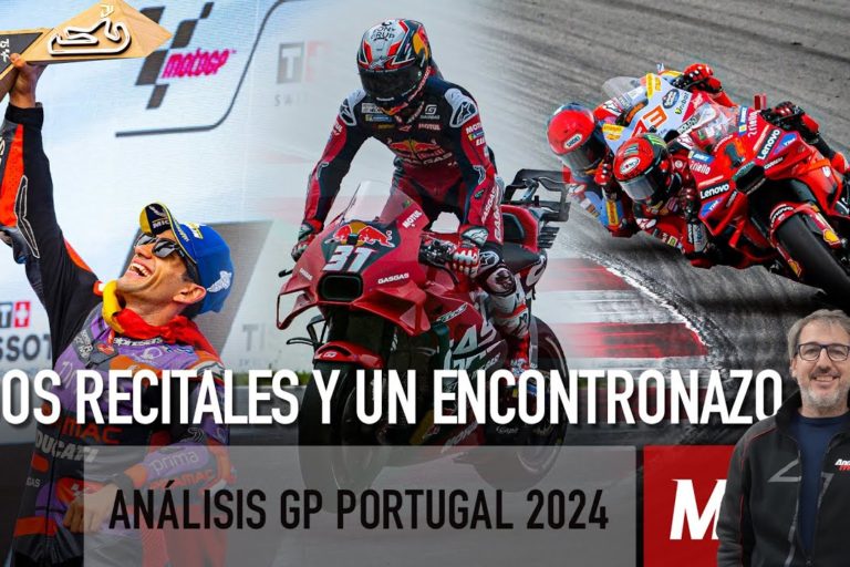 potimaoAmortiguate Martín arrasa, Acosta brilla… Márquez y Bagnaia chocan | Análisis GP Portugal, con Juan Martínez